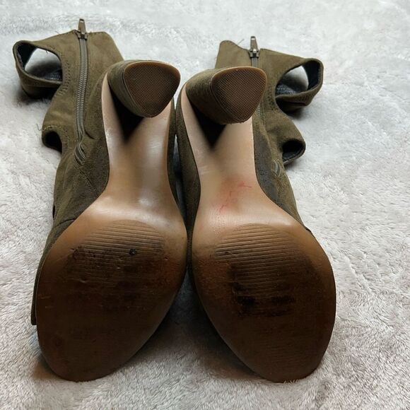 STEVE MADDEN 8.5 Tawnie Cutout Caged Booties Pumps Sandal - Picture 7 of 12